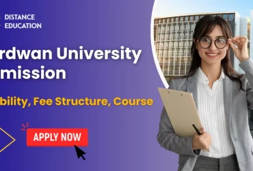 Burdwan University Admission