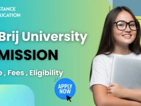 MS Brij University Admission