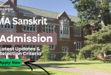 MA Sanskrit Admission