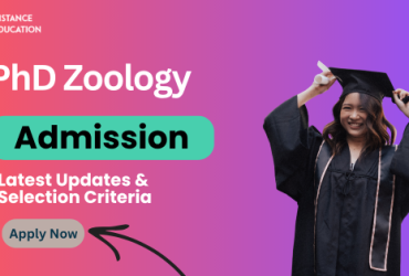 PhD Zoology Admission
