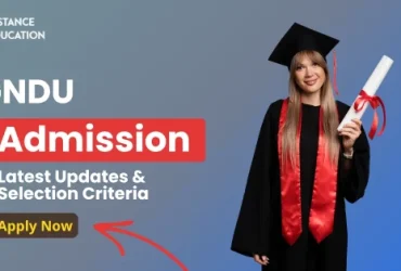 GNDU Admission