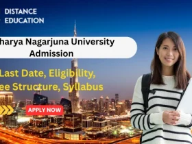 Acharya Nagarjuna University Admission