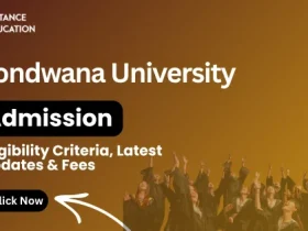 Gondwana University Admission