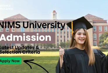NIMS University Admission